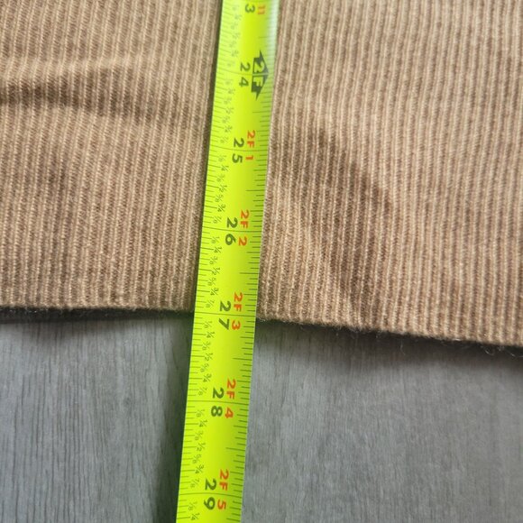 Covington Womens 100% Cashmere V-Neck Sweater Beige XL - Picture 2 of 4